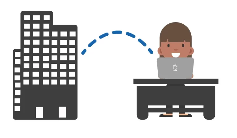 Intervention à distance.