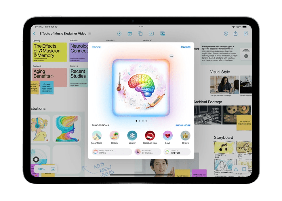 Apple Intelligence rend l’iPad encore plus utile et agréable