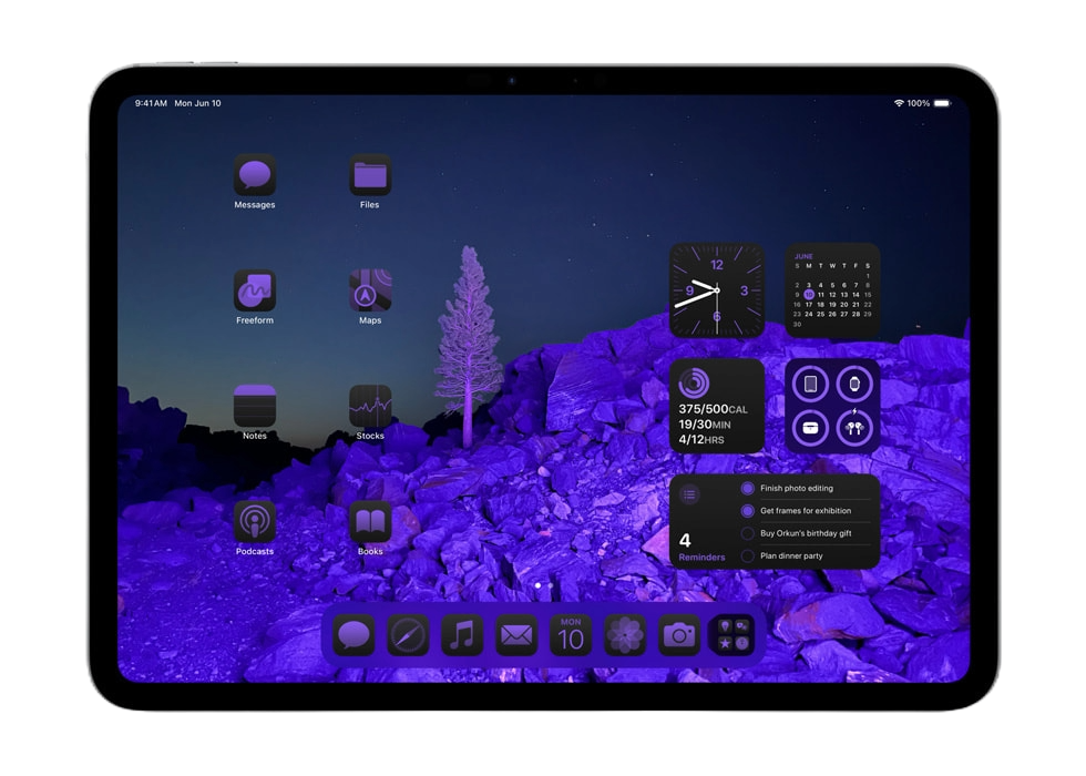La personnalisation de l’iPad