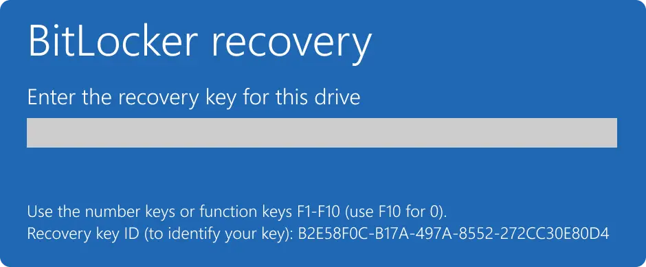 Pourquoi avez-vous besoin d'un mot de passe BitLocker ?