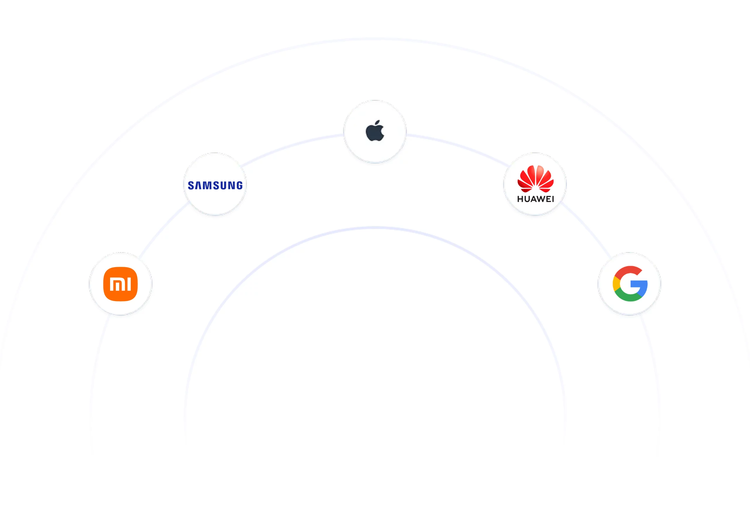 logo des marques que handy prend en charge pour la réparation de smartphone et téléphone