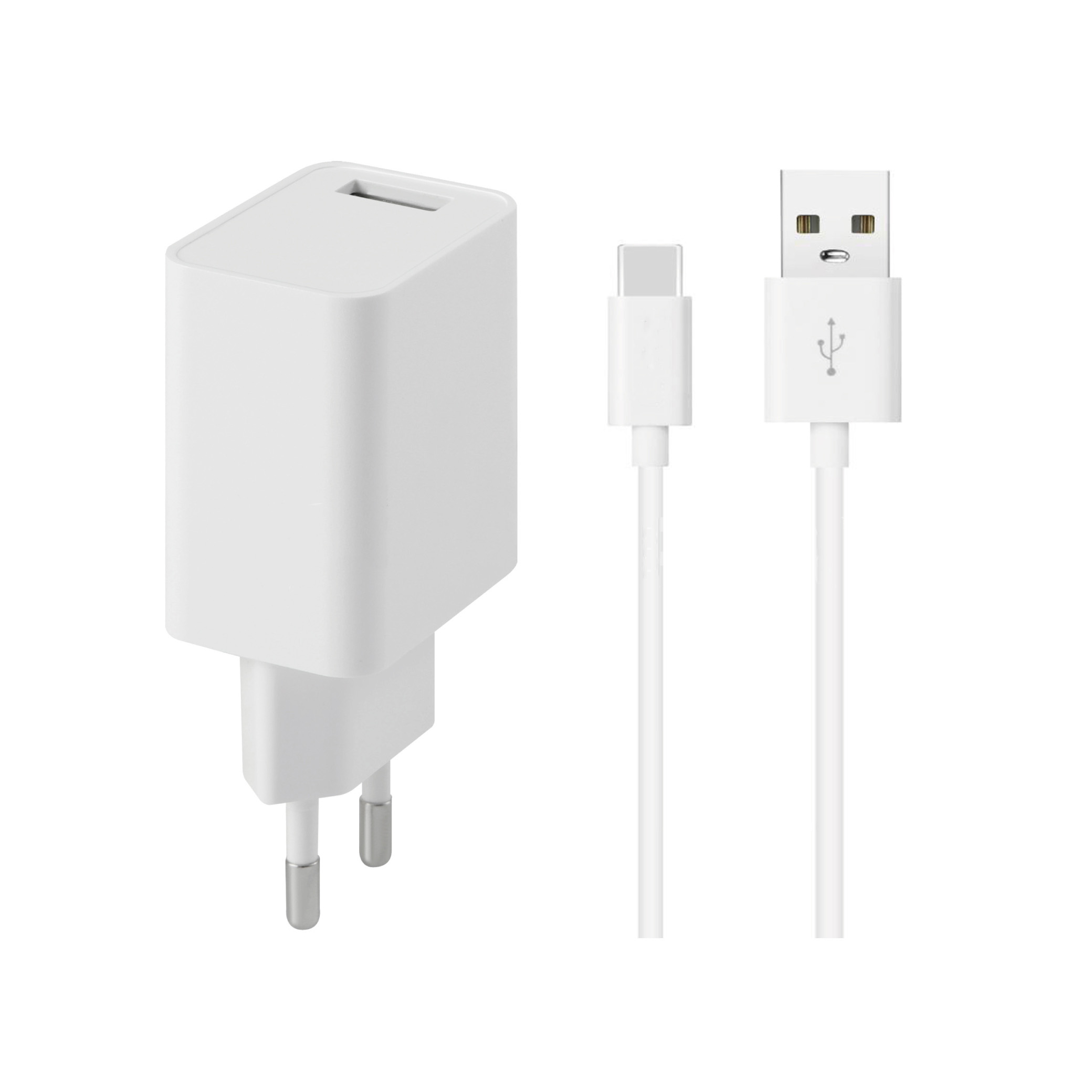 Combo Chargeur (12W) + Câble USB-C (1m)