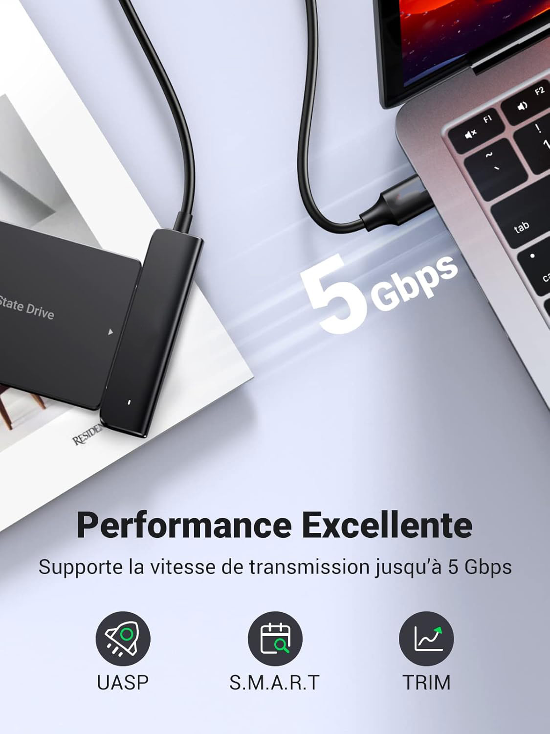 Adaptateur SATA - USB 3.0 – Image 2