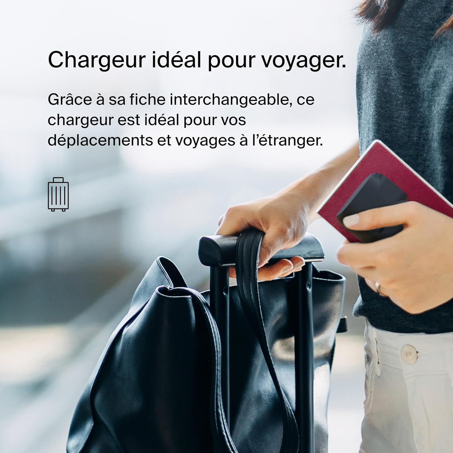 BELKIN Chargeur Secteur Hybride USB-C 25W + PowerBank 5K – Image 3