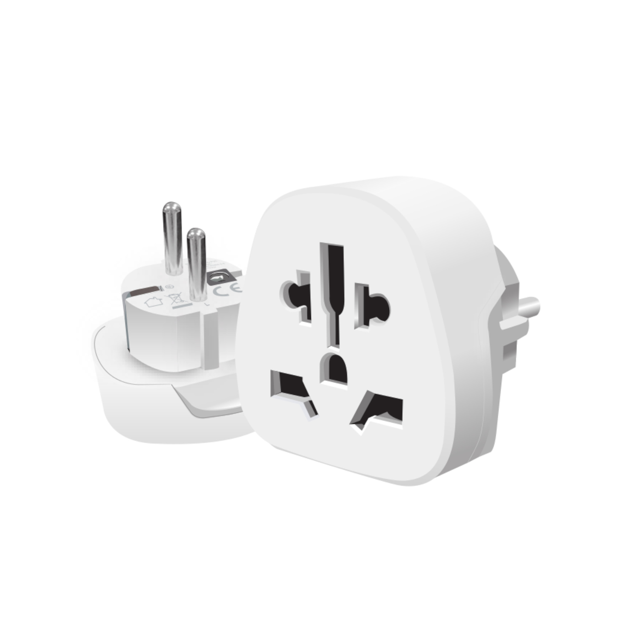 Adaptateur prises secteur - Monde vers France – Image 2