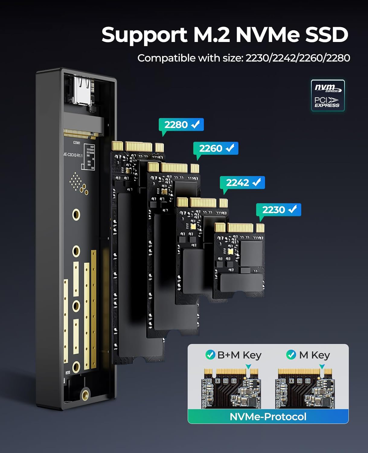 Boitier Disque SSD M.2 NVMe – Image 3